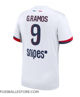 Günstige Paris Saint-Germain Goncalo Ramos #9 Auswärtstrikot 2025-26 Kurzarm